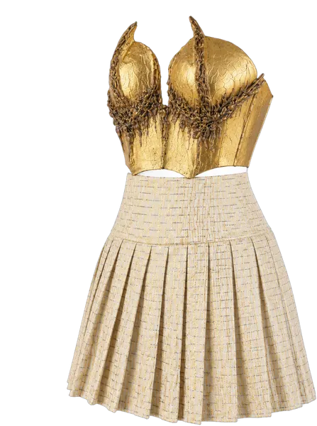 Golden Sculpture Set