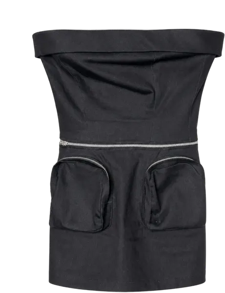 Noir Utility Dress