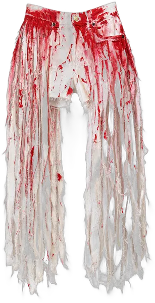Crimson Drip Fringe
