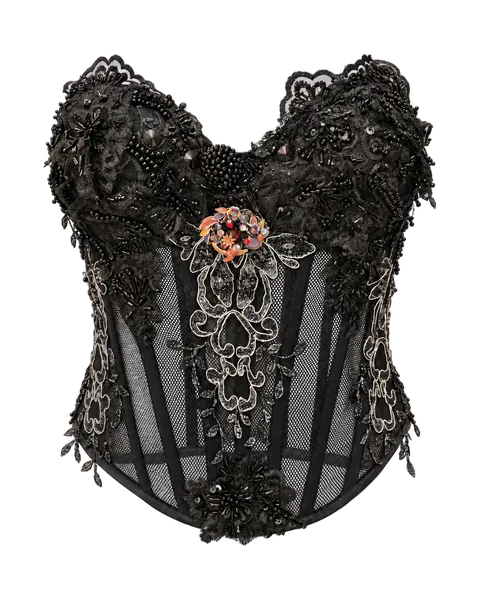 Noir Lace Corset